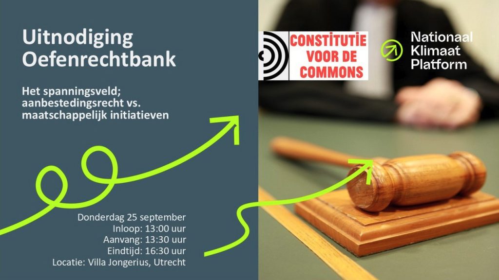 uitnodiging oefenrechtbank